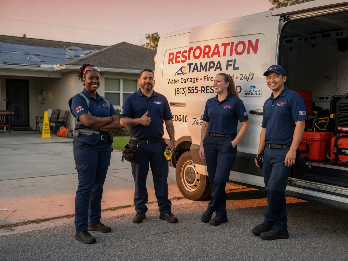 Water Damage Restoration company in Paradis, LA